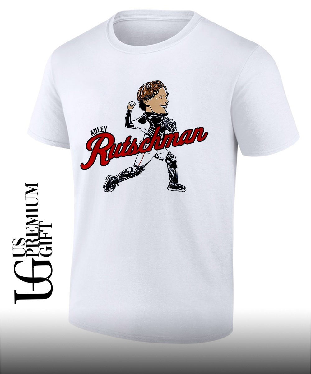 Adley Rutschman Boston Red Sox baseball caricature shirt