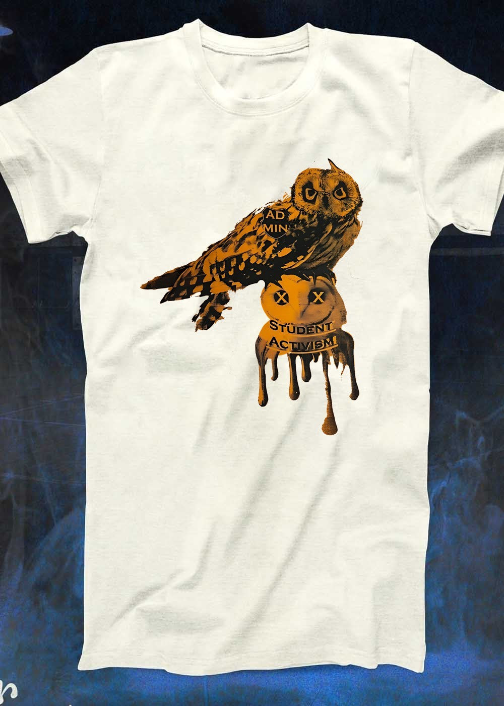 Admin Suppresses Student Activism Owl T-Shirt