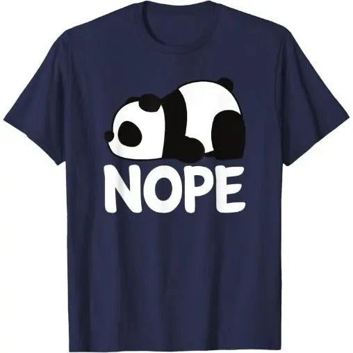 Adorable Animal Tired Sleeping Nope Cute Panda Bear Graphic T-Shirt Hoodie, Sweatshirt | UrbanDripWear.com