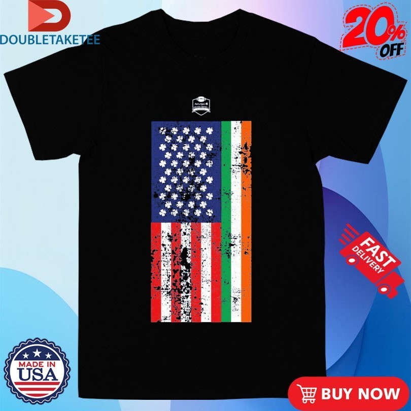 Aer Lingus College Football American Flag Mash Up Shirts
