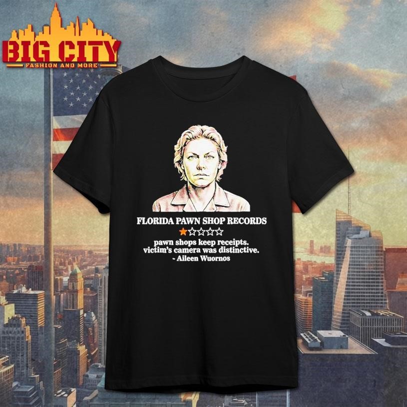 Aileen Wuornos Florida Pawn Shops Keep Receipts Victims Camera Shirt