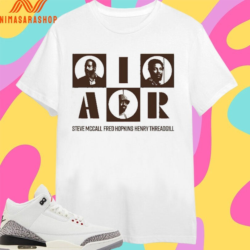 Air Steve Mccall Fred Hopkins Henry Threadgill Shirts