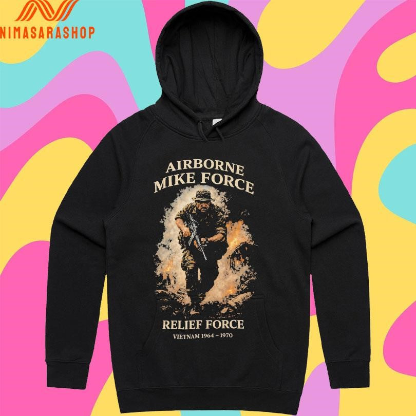 Airborne Mike Force Relief Force Vietnam 1964-1970 Shirts