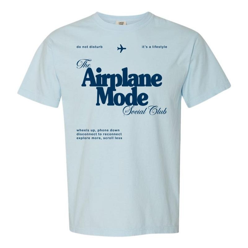 'Airplane Mode Social Club' T-Shirt Hoodie, Sweatshirt | UrbanDripWear.com