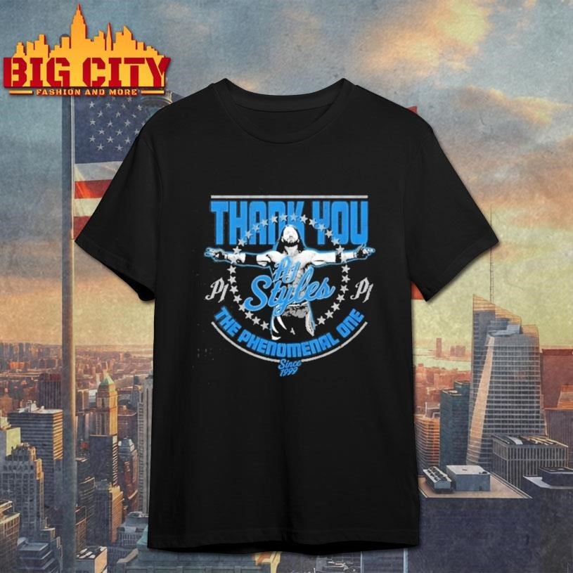 Aj Styles Thank You Greatest Moments Shirt