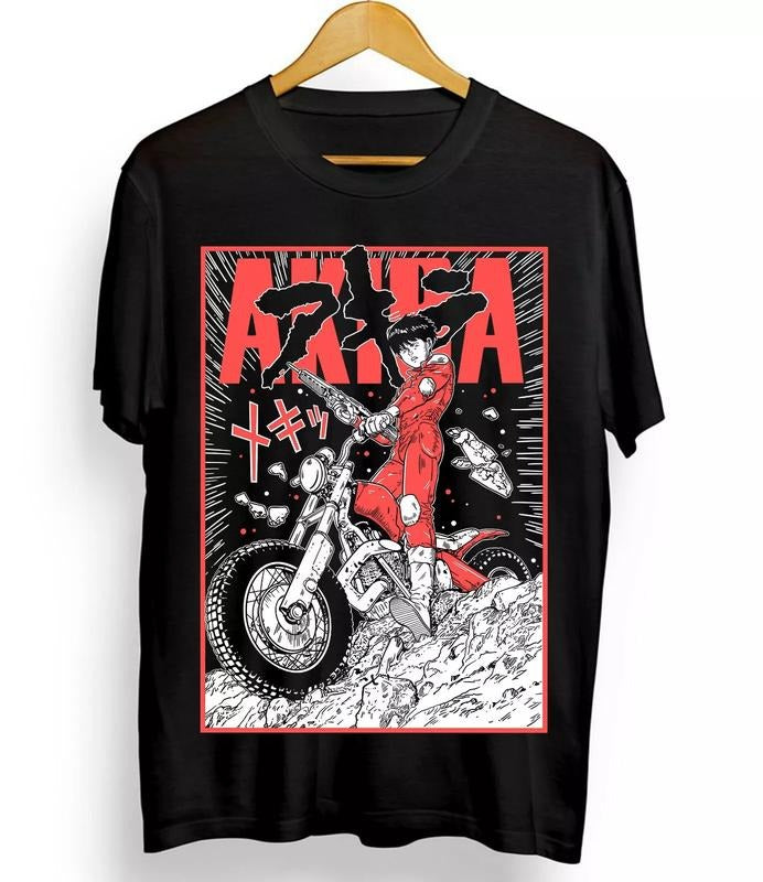 Akira T-shirt,Anime Shirt,Retro Neo Tokyo Manga Tetsuo Kaneda Shirt All Size Hoodie, Sweatshirt | UrbanDripWear.com