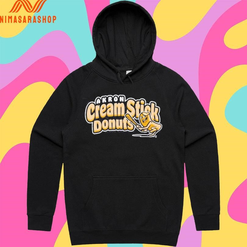 Akron Cream Stick Donuts Baseball Shirts