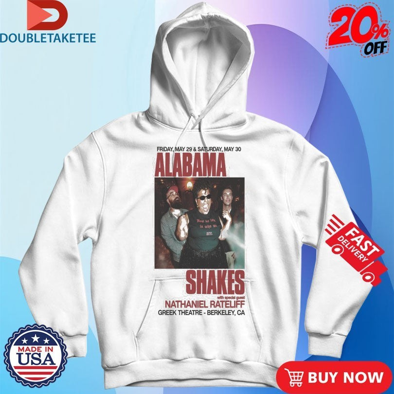 Alabama Shakes May 29-30 2026 Berkeley, CA Shirts