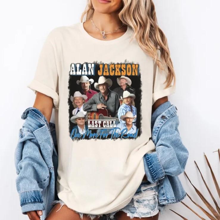 Alan Jackson Fan T-Shirt, Alan Jackson 90's country music shirt Hoodie, Sweatshirt | UrbanDripWear.com