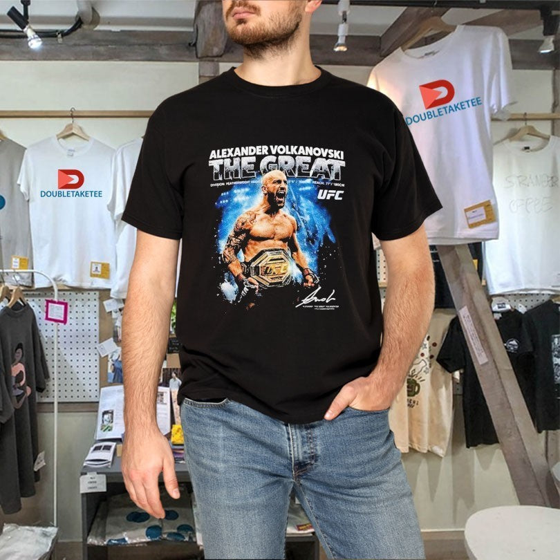 Alexander Volkanovski The Great UFC 325 World Featherweight Champion 2026 Shirts