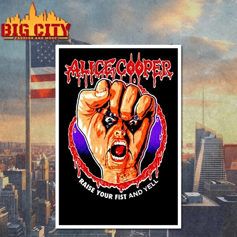 Alice Cooper Raise Your Fist and yell T-shirt