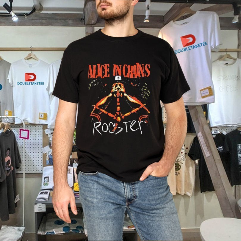 Alice In Chains Rooster Shirts