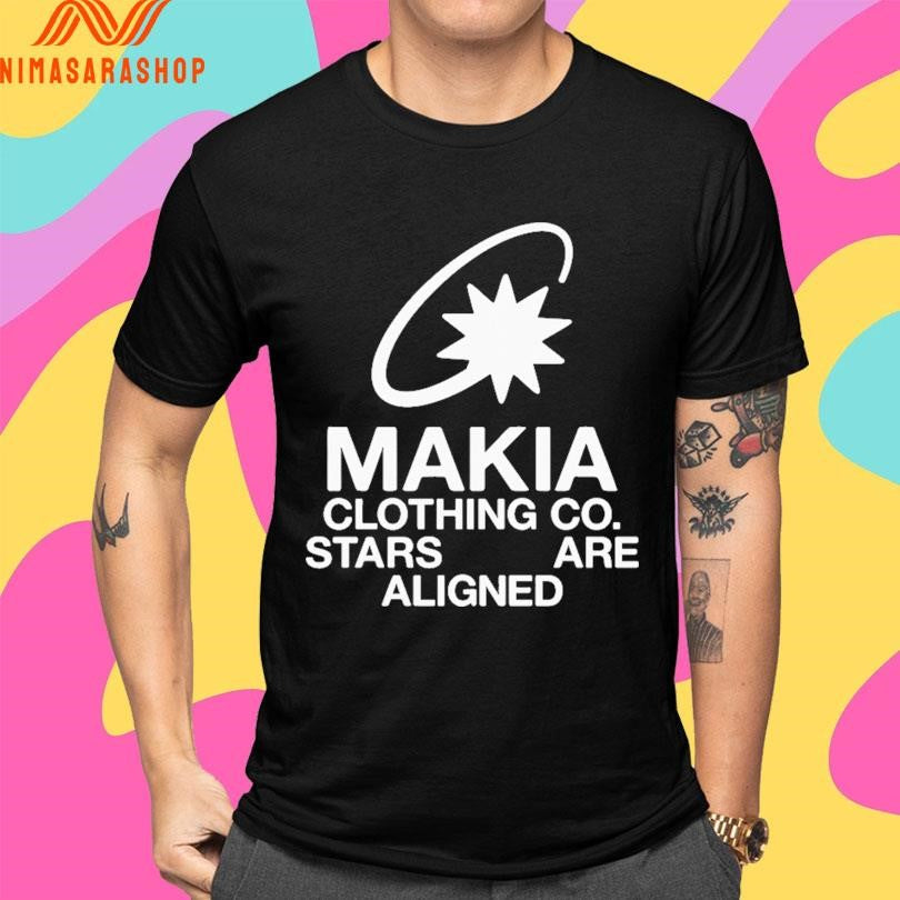 Aligned Makia Clothing Co Stars Are Aligned Shirts
