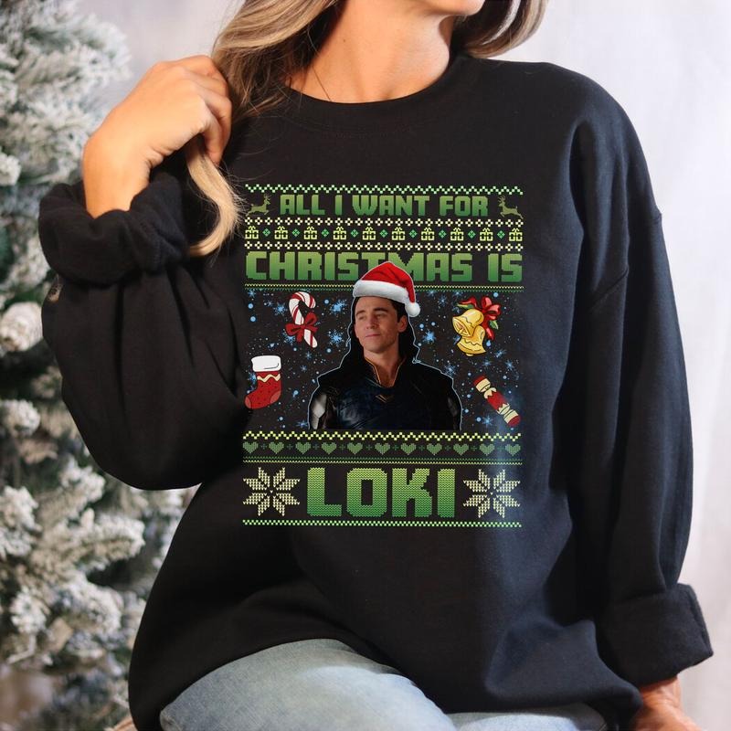 All I Want For Christmas Sweatshirt T-Shirts, Hoodie | UrbanDripWear.com