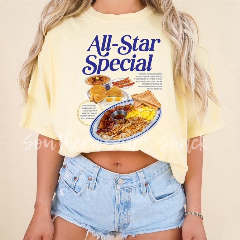All Star Special Breakfast T shirt  | Banana comfort colors T shirt Hoodie, Sweatshirt | UrbanDripWear.com