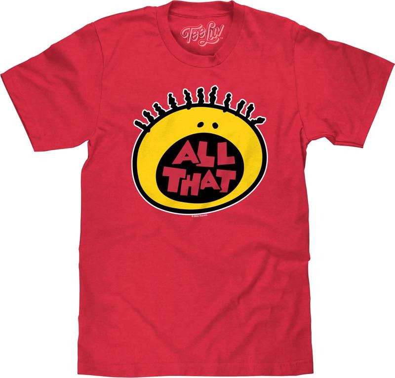 All That 90s TV Show T-Shirt - Red Heather Hoodie, Sweatshirt | UrbanDripWear.com