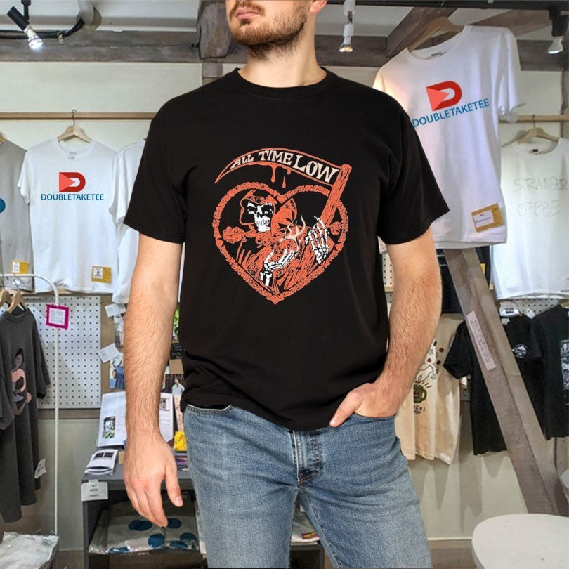 All Time Low Grim Reaper Valentine’s Day Shirts