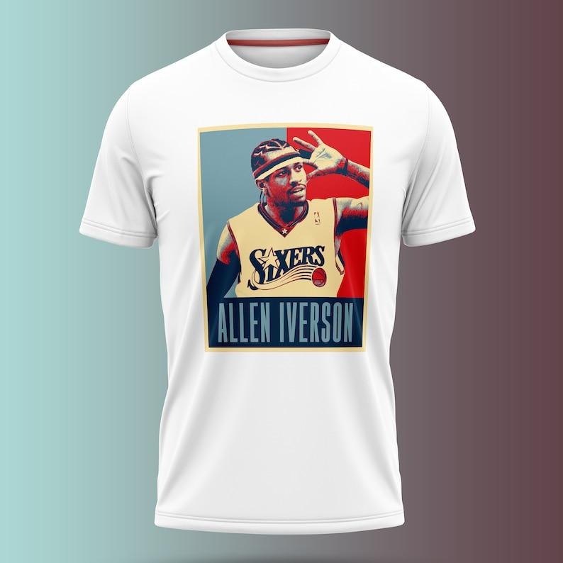 Allen Iverson Unisex T-shirts Hoodie, Sweatshirt | UrbanDripWear.com