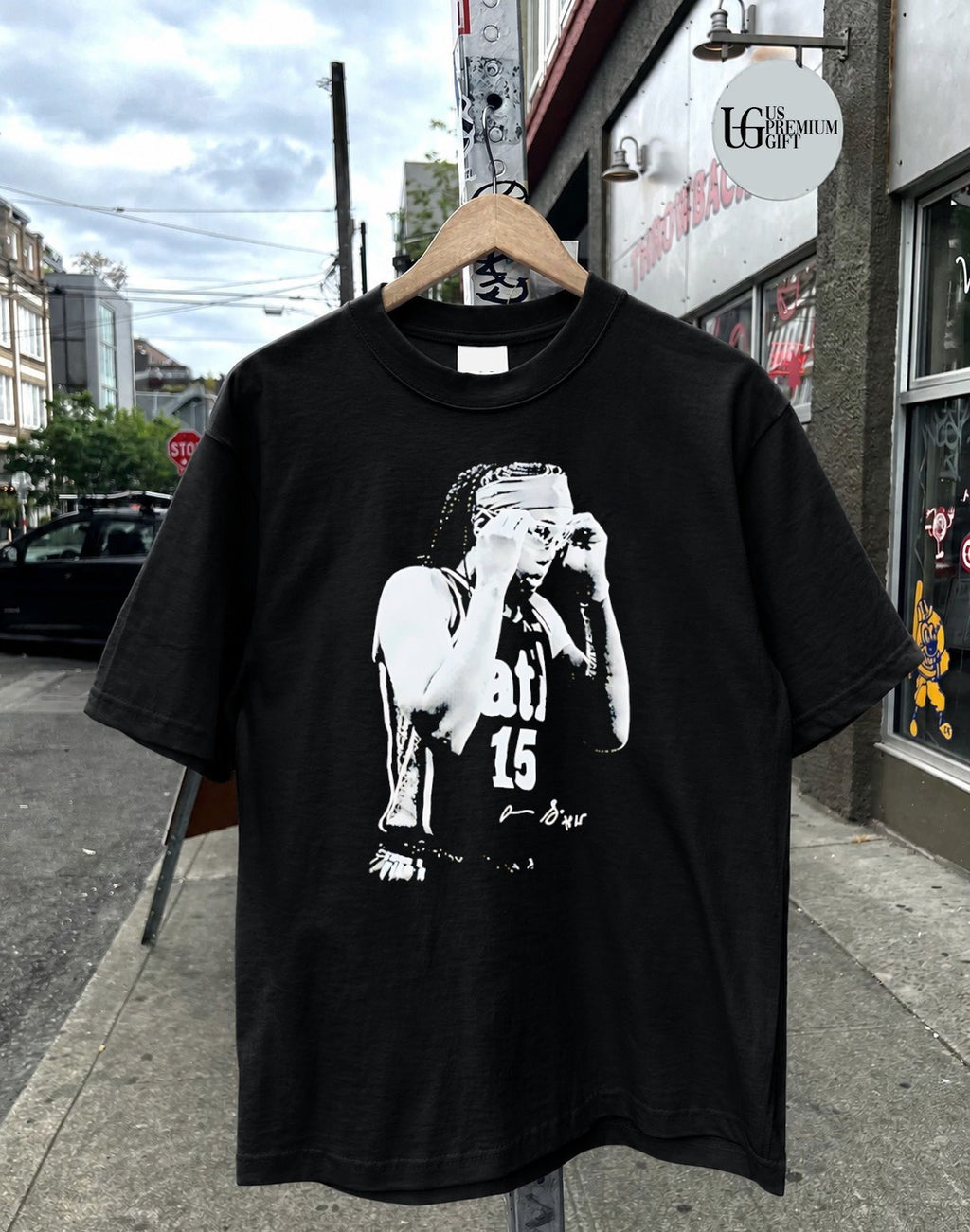 Allisha Gray Goggles Atlanta Dream WNBA signature shirt