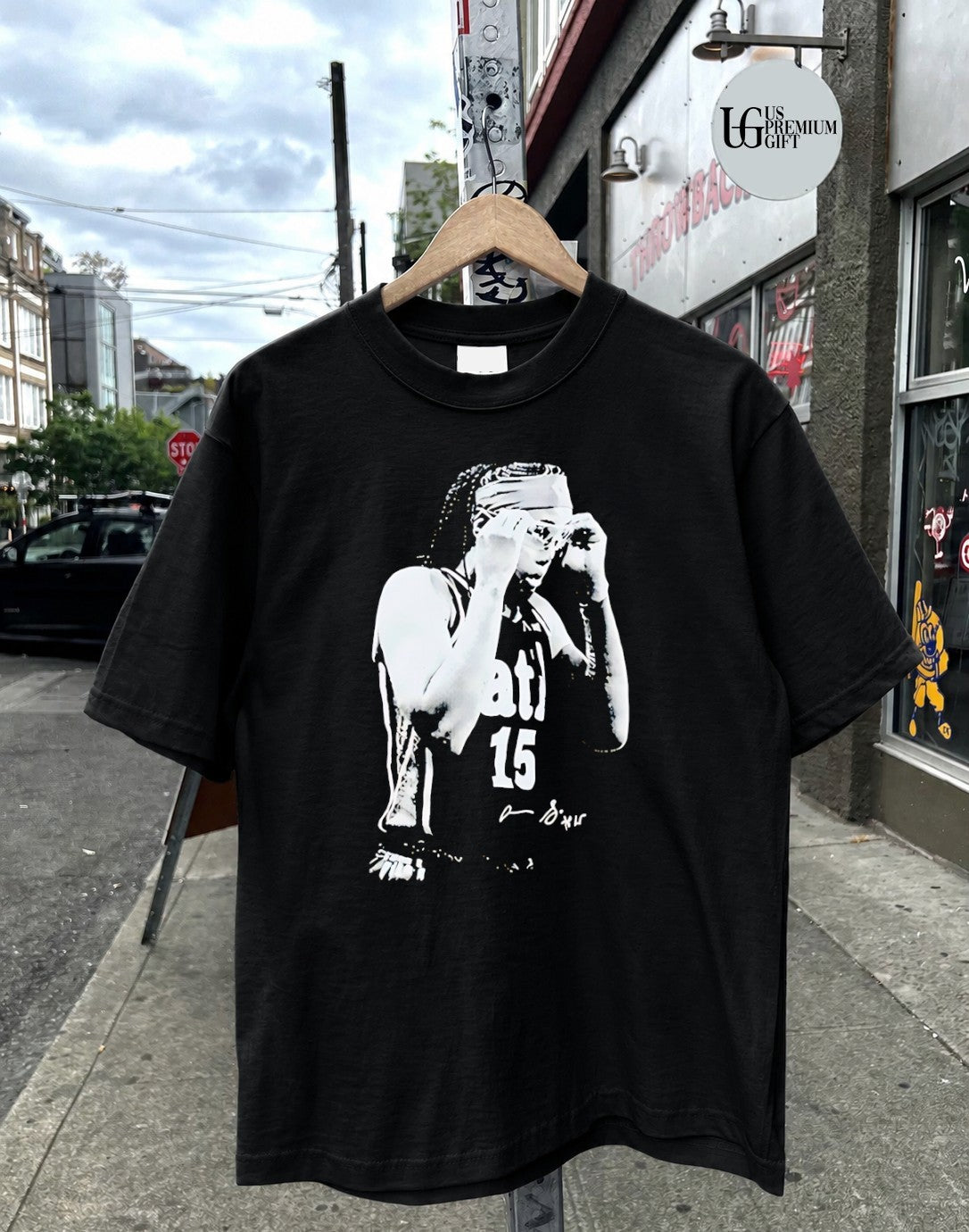 Allisha Gray Goggles Atlanta Dream WNBA signature shirt