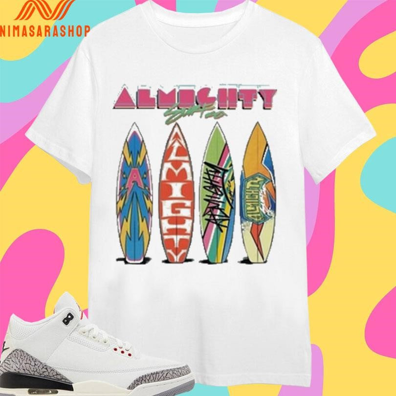 Almighty Surfs Up Shirts
