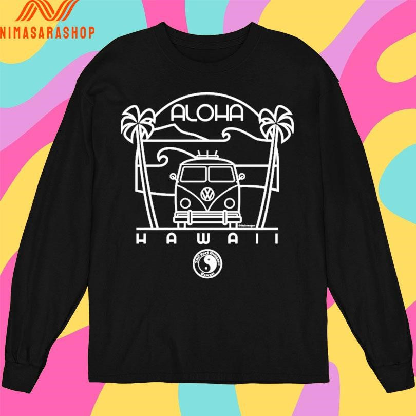 Aloha Hawaii Scenic Simple Bus Volkswagen Shirts