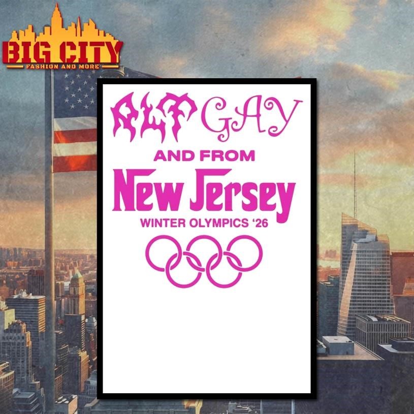 Alt Gay And From New Jersey Winter ’26 Shirt