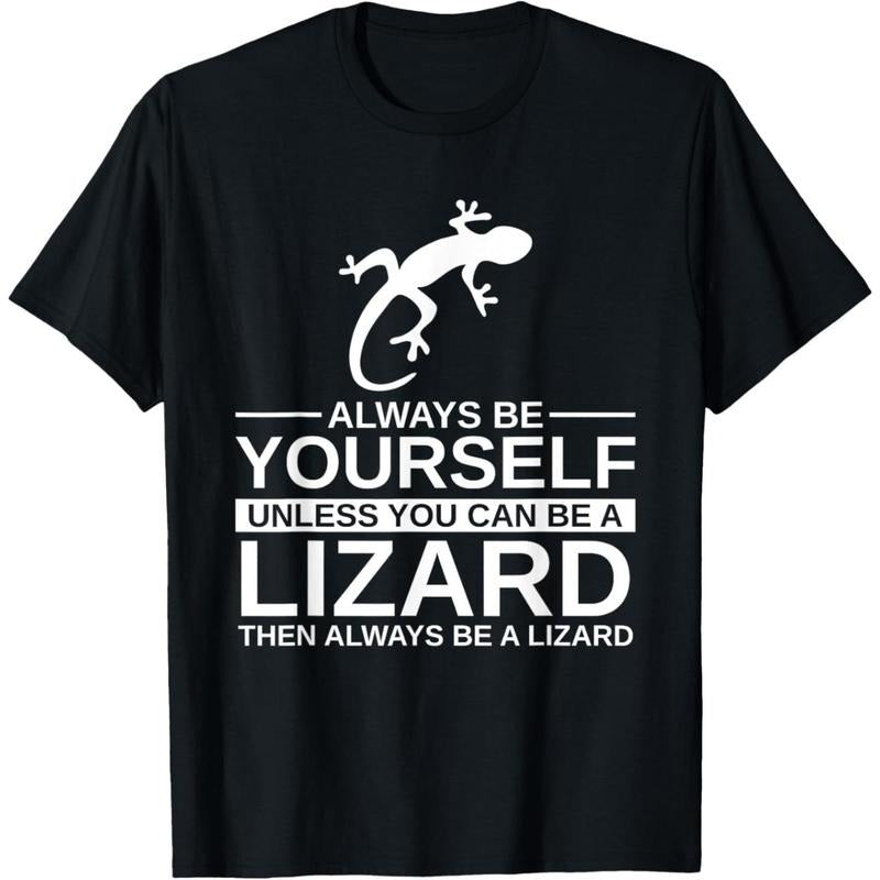 Always Be Yourself Lizard Gift For Men Women Monitor Gecko T-Shirt made in usa Hoodie, Sweatshirt | UrbanDripWear.com