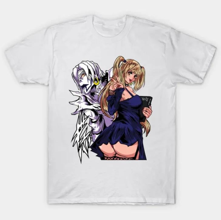 Amane Misa Tshirt, Death Note Shirt, Manga Anime T-Shirt, Vintage Graphic Tees, Business Casual Outfits Masters Merch...