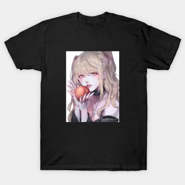 Amane Misa Tshirt, Death Note Shirt, Manga Anime T-Shirt, Vintage Graphic Tees, Business Casual Outfits Masters Merch...