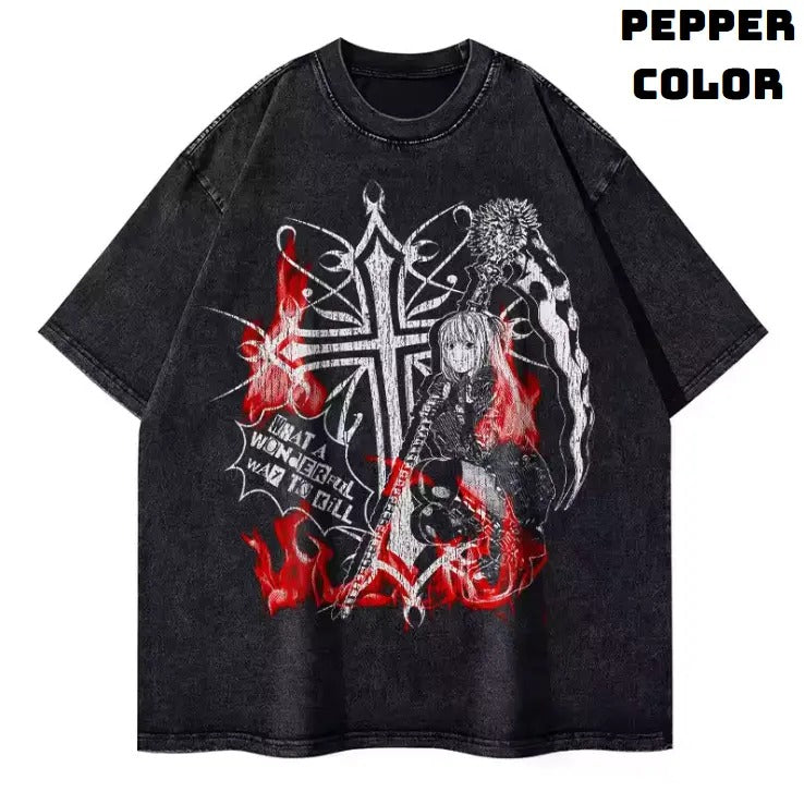 Amane Misa Vintage Graphic Tees, Death Note Tshirt, Death Note Merch, Anime Clothing, Unisex Manga Anime Shirts Top...