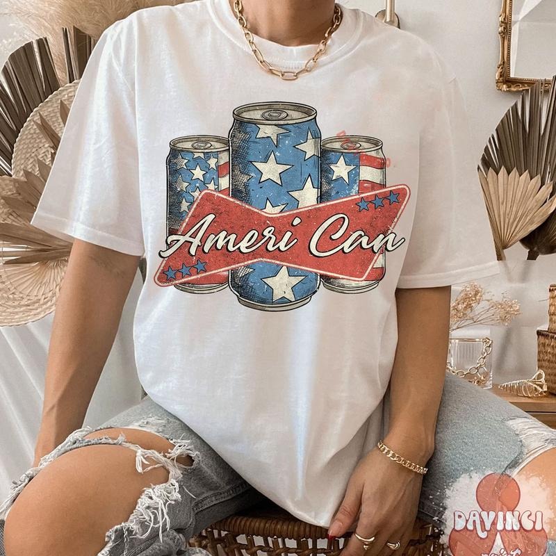 Ameri Can Shirt, 4th Of July Shirt, America Shirt, Independence Day Shirt, Patriotic Shirt, USA flag Shirt Hoodie, Sweatshirt