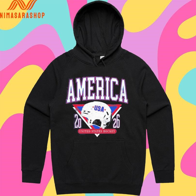 America Hockey Helmet United States Hockey 2026 Shirts