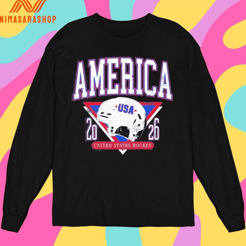 America Hockey Helmet United States Hockey 2026 Shirts
