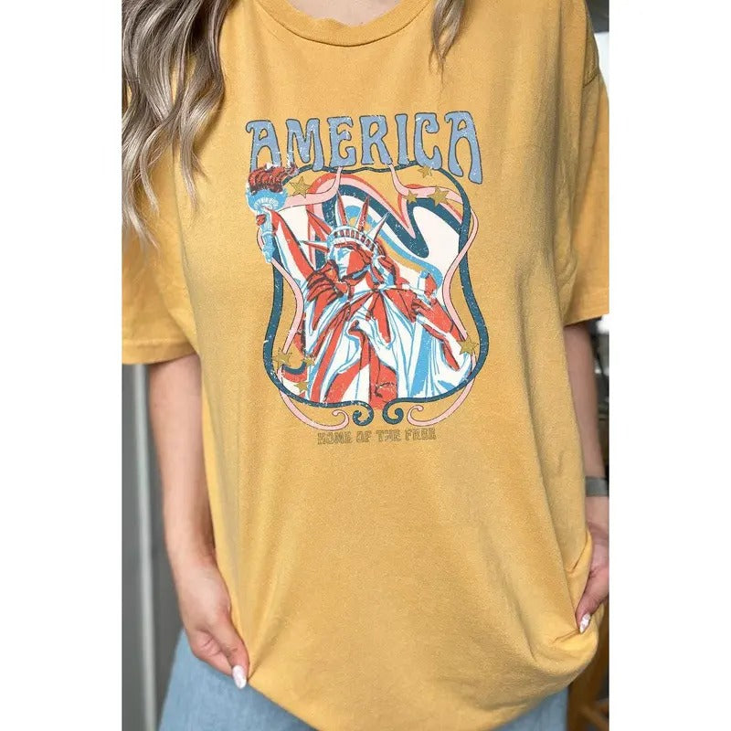 America Home Of The Free Vintage T-Shirt Hoodie, Sweatshirt | UrbanDripWear.com