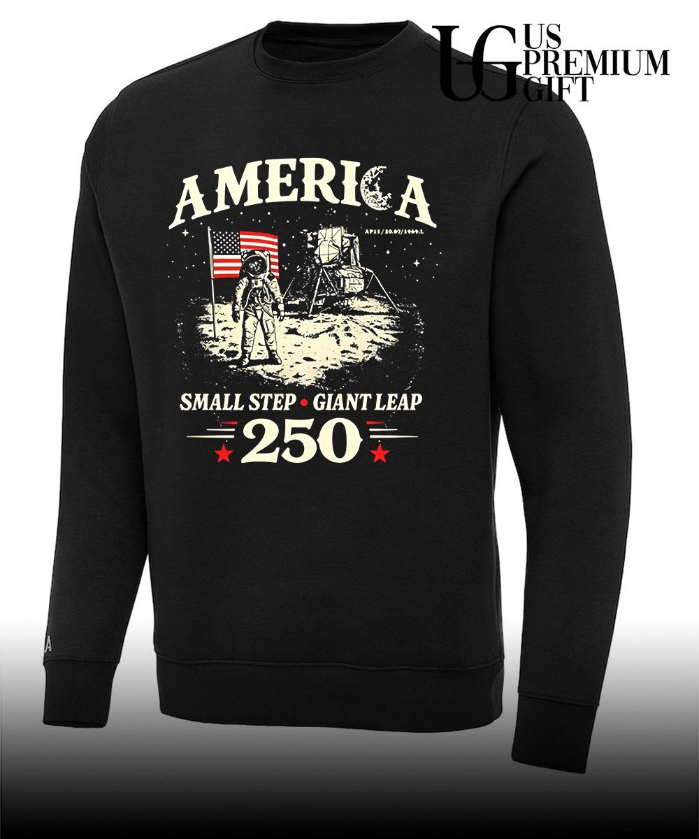 America Small Step Giant Leap 250 1969 Moon Landing Lunar Mission shirt