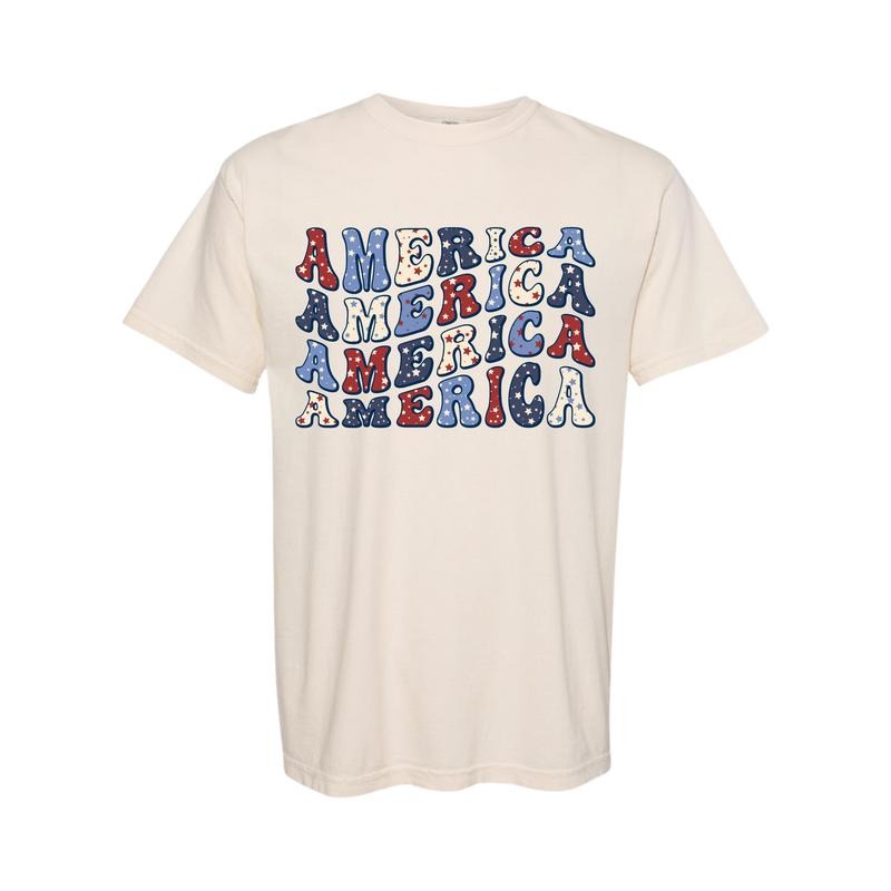 America Stars USA Colorful Graphic T-Shirt Hoodie, Sweatshirt | UrbanDripWear.com