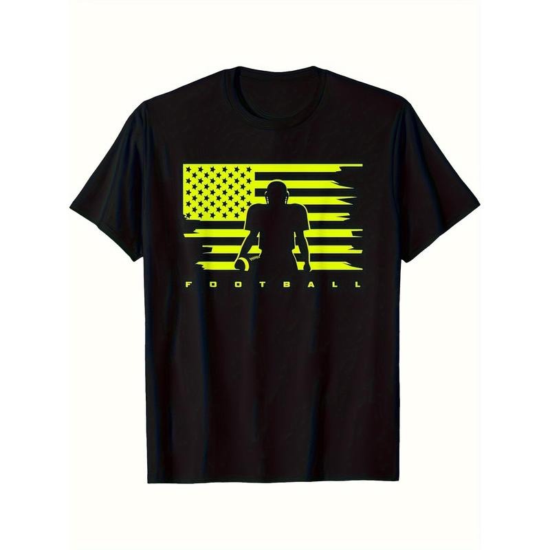 American Football Apparel - Football T-Shirt, Men's T-Shirt made in usa Hoodie, Sweatshirt | UrbanDripWear.com