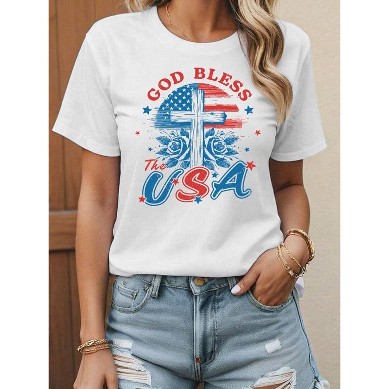 American Symbol - Adorned 'God Bless The USA' Commemorative T - Shirt Hoodie, Sweatshirt | UrbanDripWear.com