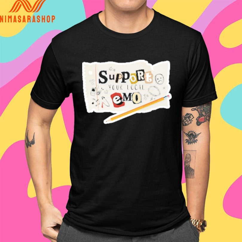 Anakin Murphy Support Your Local Emo Shirts