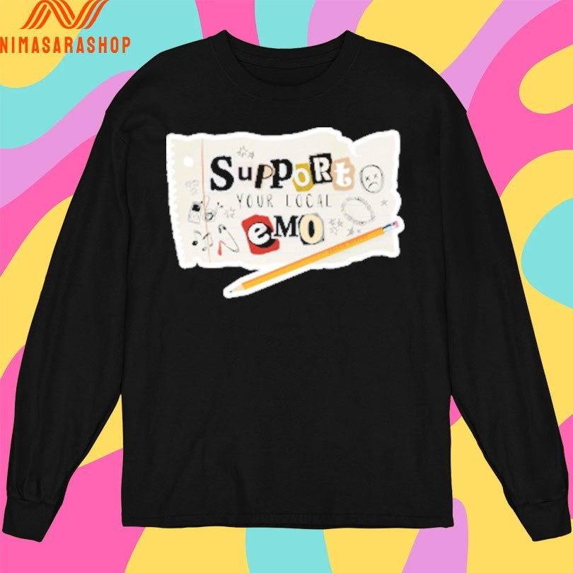 Anakin Murphy Support Your Local Emo Shirts