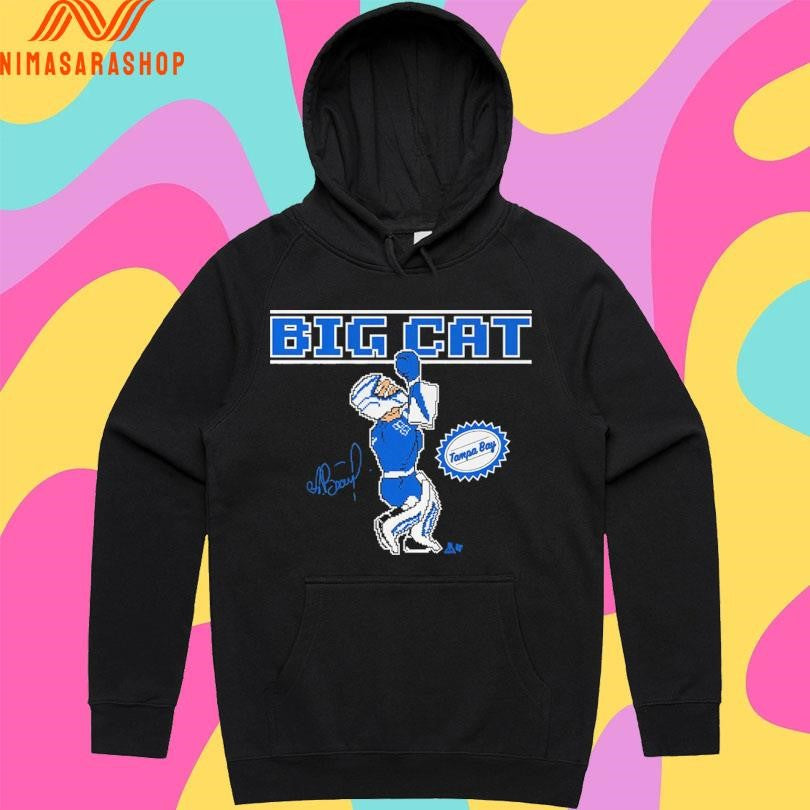 Andrei Vasilevskiy Big Cat Retro Punch Tampa Bay Lightning Shirts