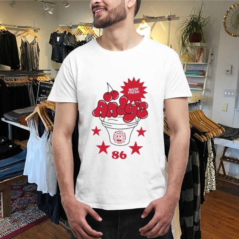 Andy’s Made Fresh Cherry Shirts