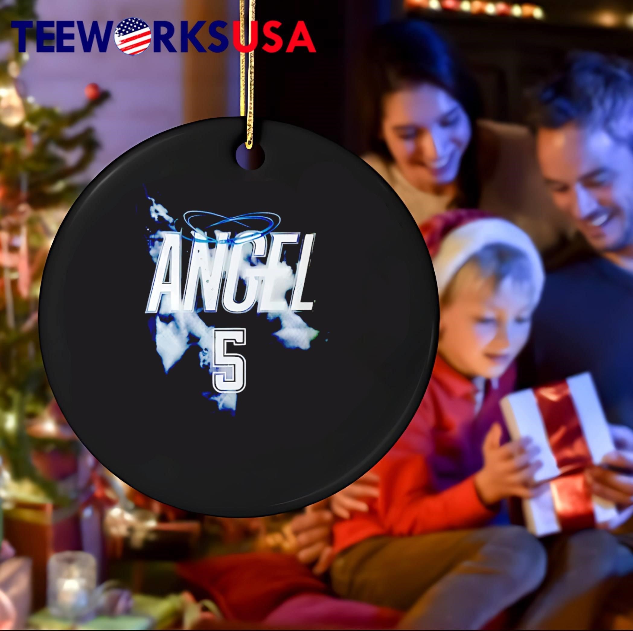 Angel 5 Sporty Graphic Style Tee Shirt