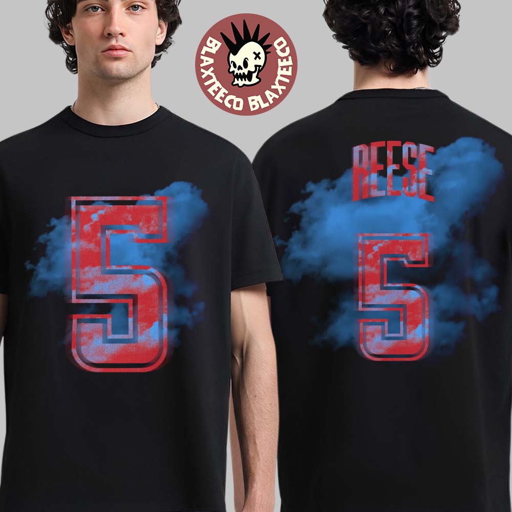 Angel Reese Living the Dream 5s Blue Splash T-Shirt