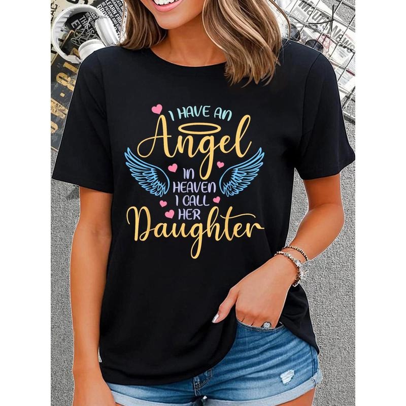 Angel in Heaven" Memorial T-Shirt for Women