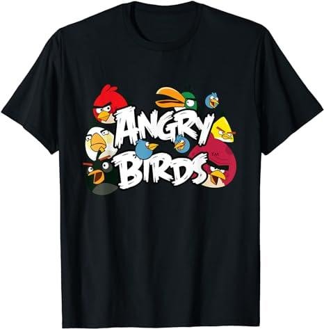Angry Birds Classic Official Merchandise T-Shirt Menswear Top  Underwear Jujutsu Kaisen Tshirt Hoodie, Sweatshirt
