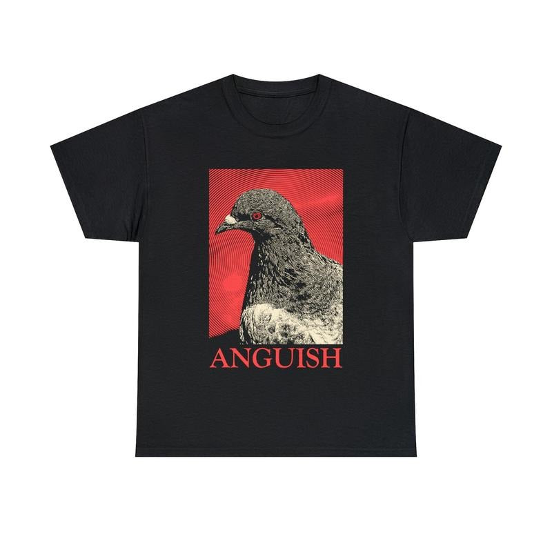 Anguish Pigeon T-Shirt Hoodie, Sweatshirt | UrbanDripWear.com