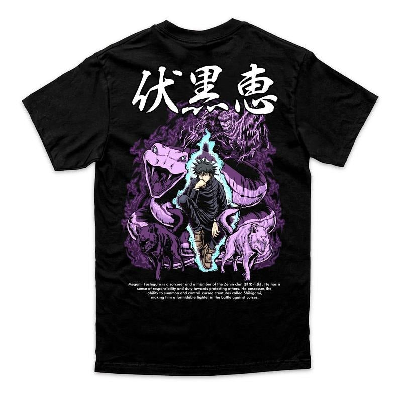 Anime Anime shirt, Megumi, Manga shirt, Anime lover, Gift for anime lover, Gift shirt, Anime fan, Jujutsu, Otaku, Cool...