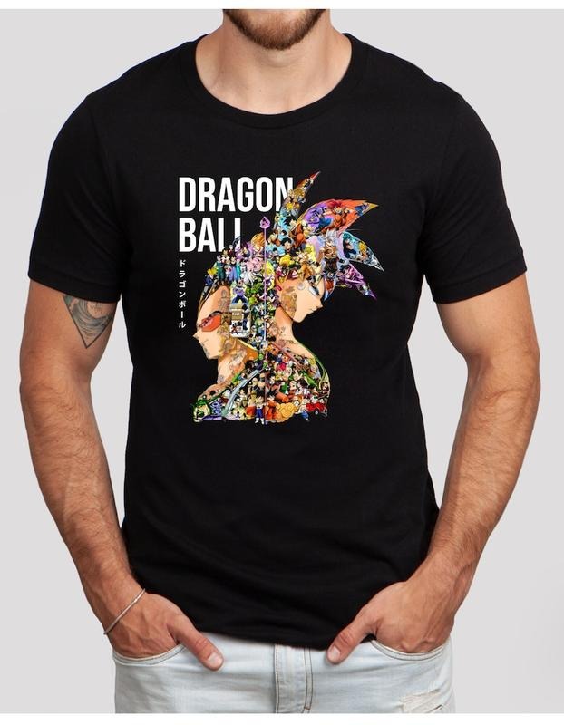 Anime DBZ Go.ku & Ve.geta Tee Breathable Casual Outfit Breathable Casual Breathable Casual Menswear Soft Top Tshirt Day...